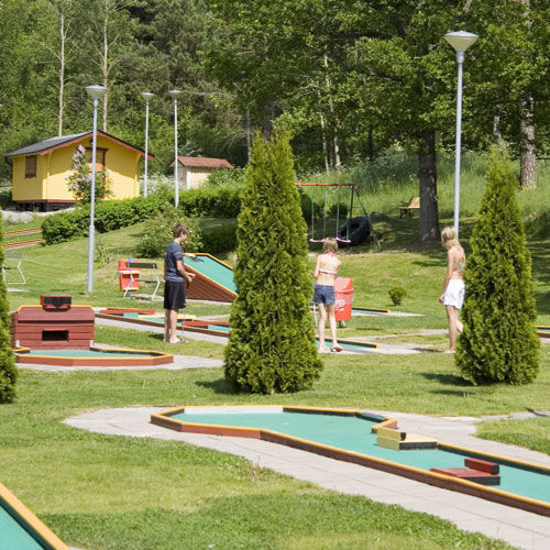 Vilsta Camping And Cottages Ескільстуна Екстер'єр фото